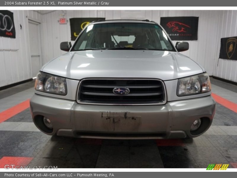 Platinum Silver Metallic / Gray 2004 Subaru Forester 2.5 XS