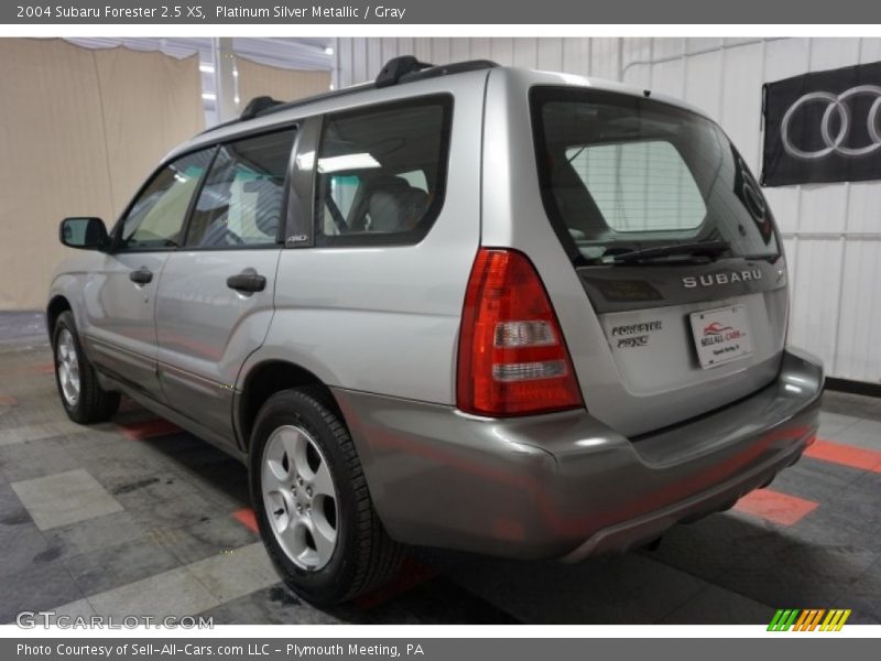 Platinum Silver Metallic / Gray 2004 Subaru Forester 2.5 XS