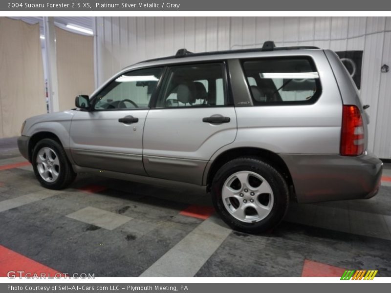 Platinum Silver Metallic / Gray 2004 Subaru Forester 2.5 XS