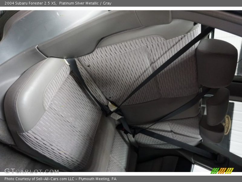 Platinum Silver Metallic / Gray 2004 Subaru Forester 2.5 XS