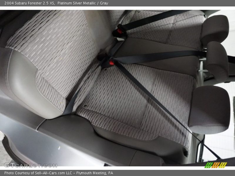 Platinum Silver Metallic / Gray 2004 Subaru Forester 2.5 XS
