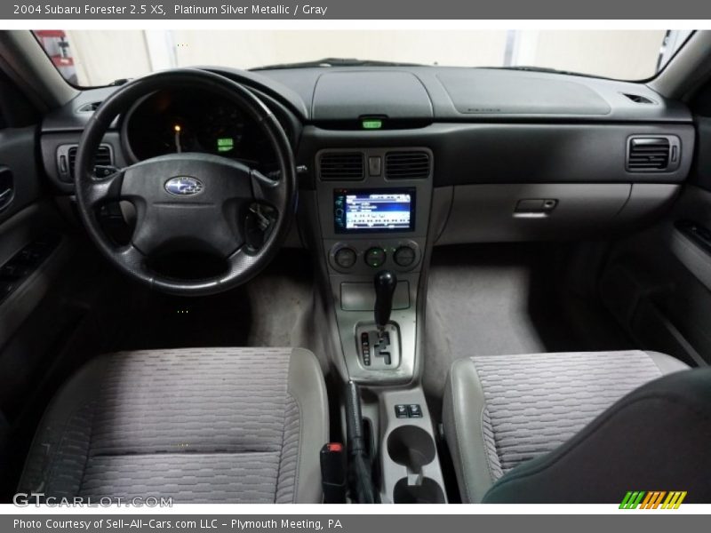 Platinum Silver Metallic / Gray 2004 Subaru Forester 2.5 XS