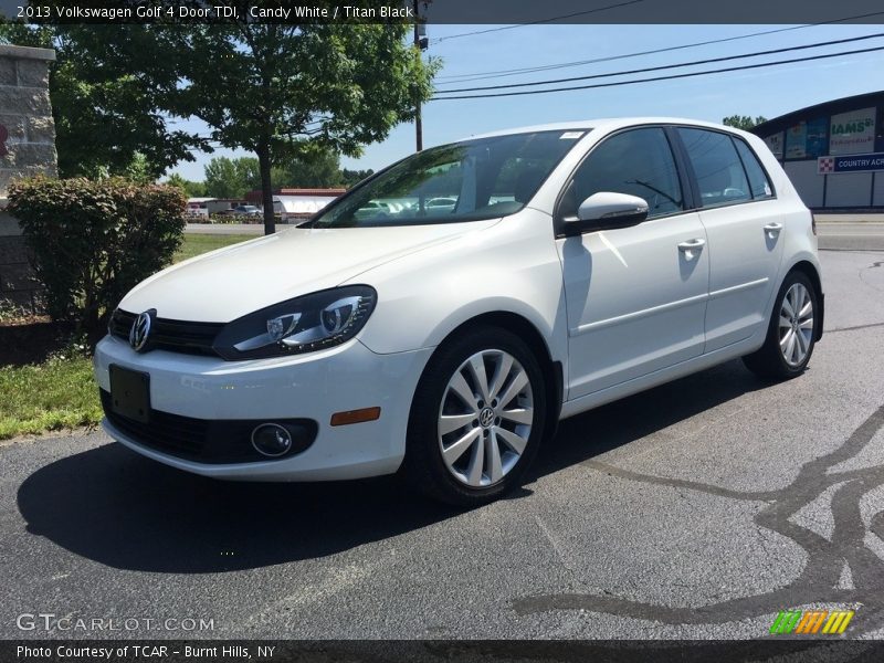 Front 3/4 View of 2013 Golf 4 Door TDI