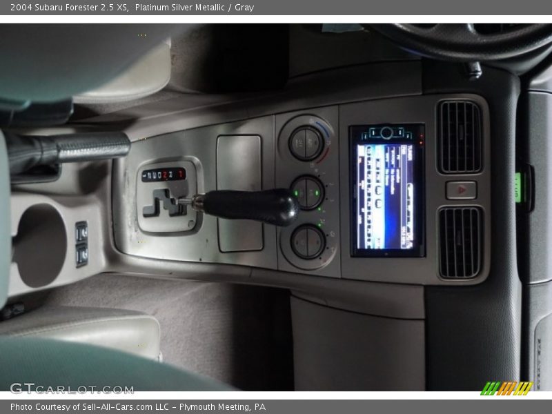 Platinum Silver Metallic / Gray 2004 Subaru Forester 2.5 XS