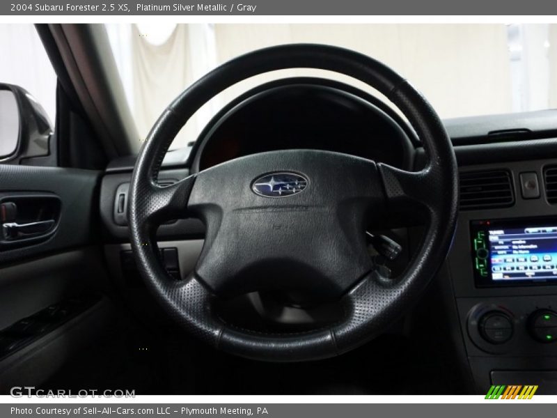 Platinum Silver Metallic / Gray 2004 Subaru Forester 2.5 XS