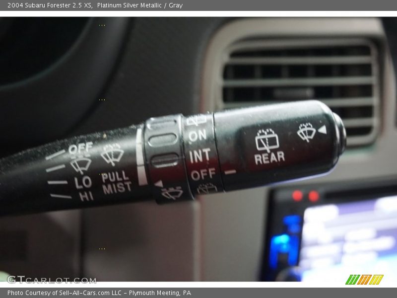 Platinum Silver Metallic / Gray 2004 Subaru Forester 2.5 XS