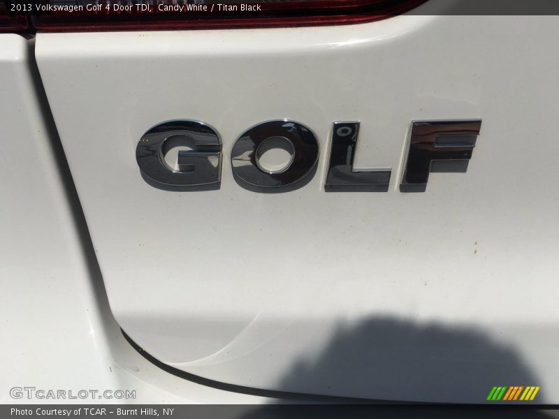 Candy White / Titan Black 2013 Volkswagen Golf 4 Door TDI