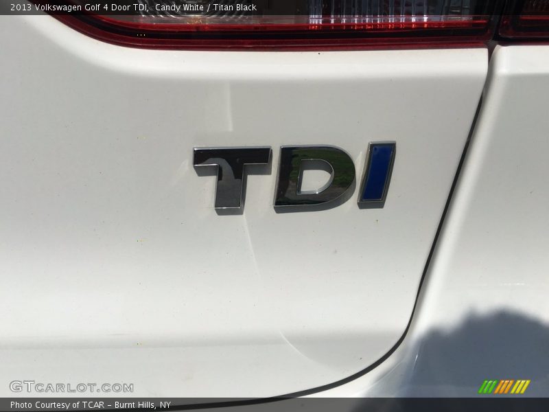 Candy White / Titan Black 2013 Volkswagen Golf 4 Door TDI