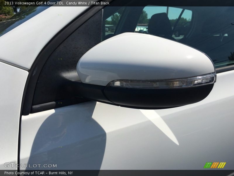 Candy White / Titan Black 2013 Volkswagen Golf 4 Door TDI