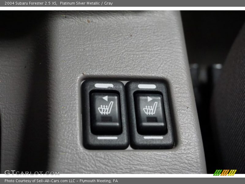 Platinum Silver Metallic / Gray 2004 Subaru Forester 2.5 XS