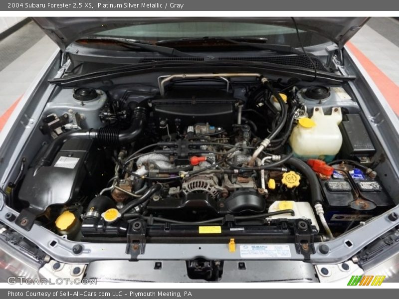 Platinum Silver Metallic / Gray 2004 Subaru Forester 2.5 XS