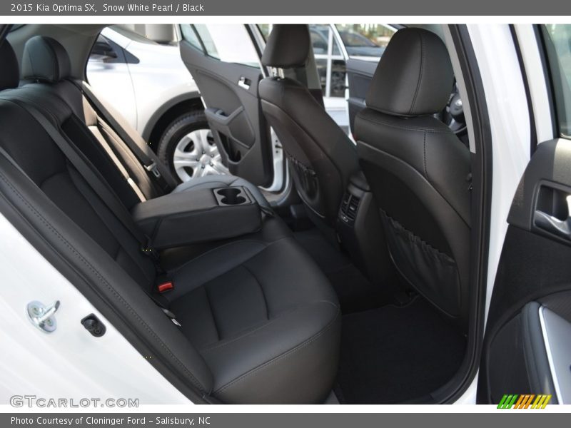 Snow White Pearl / Black 2015 Kia Optima SX