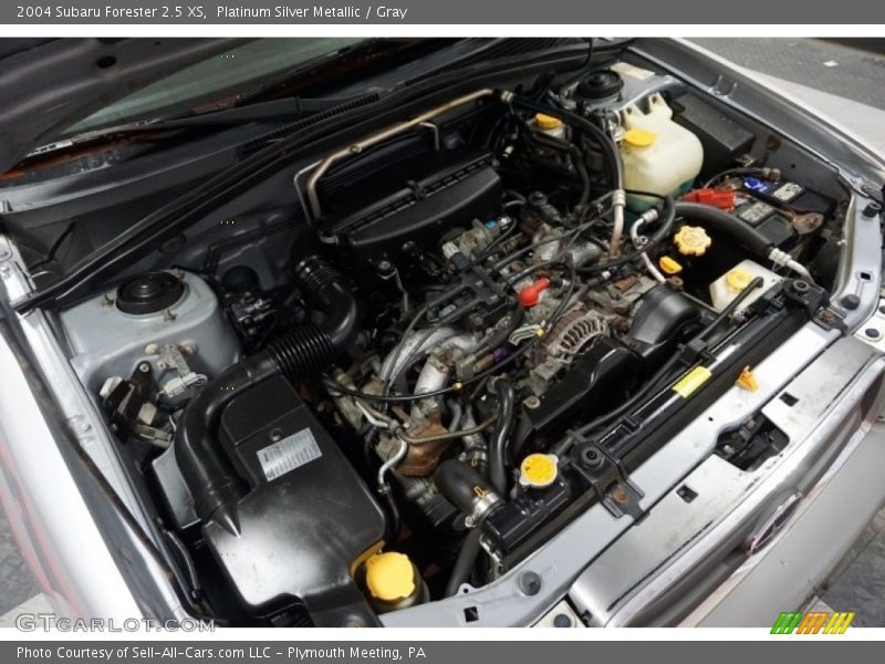 Platinum Silver Metallic / Gray 2004 Subaru Forester 2.5 XS