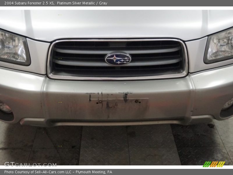 Platinum Silver Metallic / Gray 2004 Subaru Forester 2.5 XS