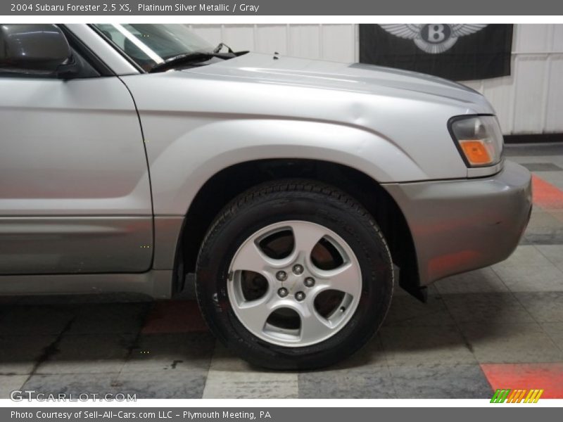 Platinum Silver Metallic / Gray 2004 Subaru Forester 2.5 XS
