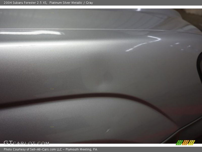 Platinum Silver Metallic / Gray 2004 Subaru Forester 2.5 XS