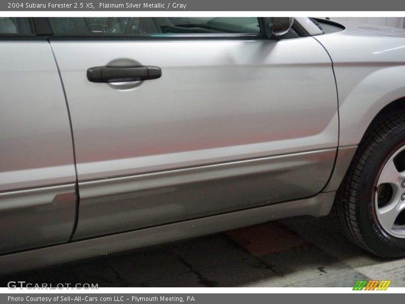 Platinum Silver Metallic / Gray 2004 Subaru Forester 2.5 XS