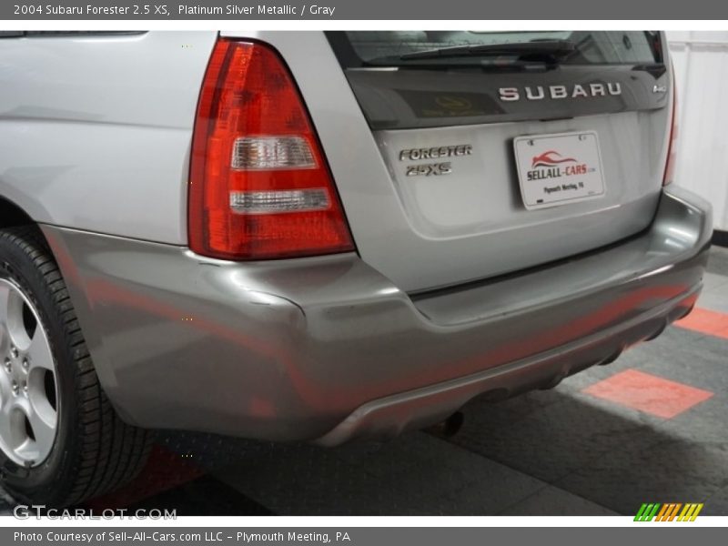 Platinum Silver Metallic / Gray 2004 Subaru Forester 2.5 XS