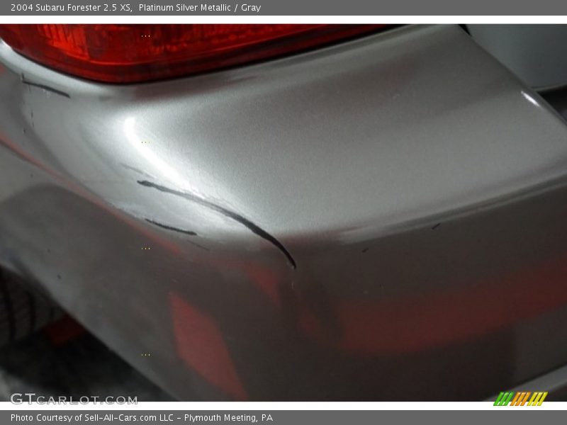 Platinum Silver Metallic / Gray 2004 Subaru Forester 2.5 XS