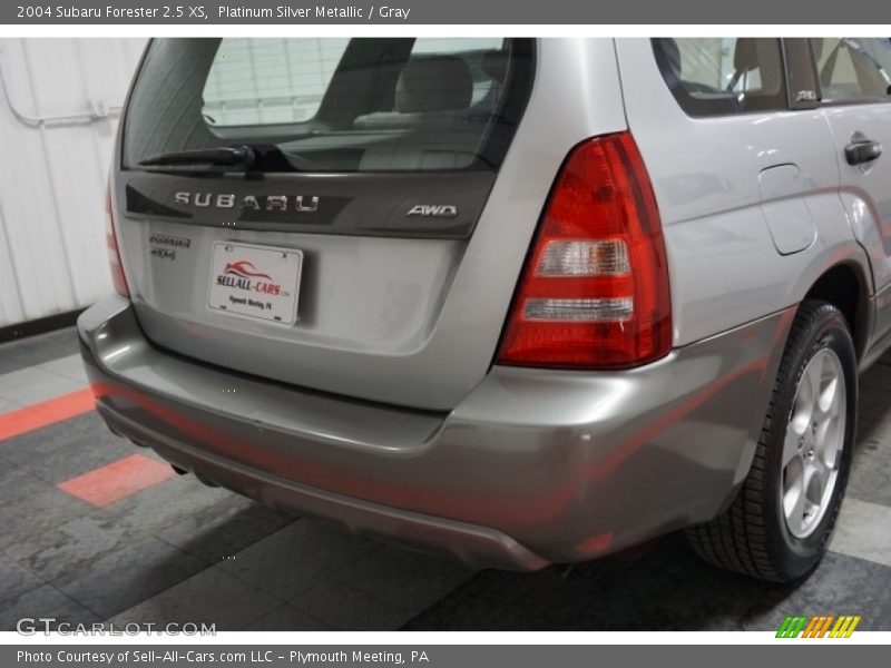 Platinum Silver Metallic / Gray 2004 Subaru Forester 2.5 XS