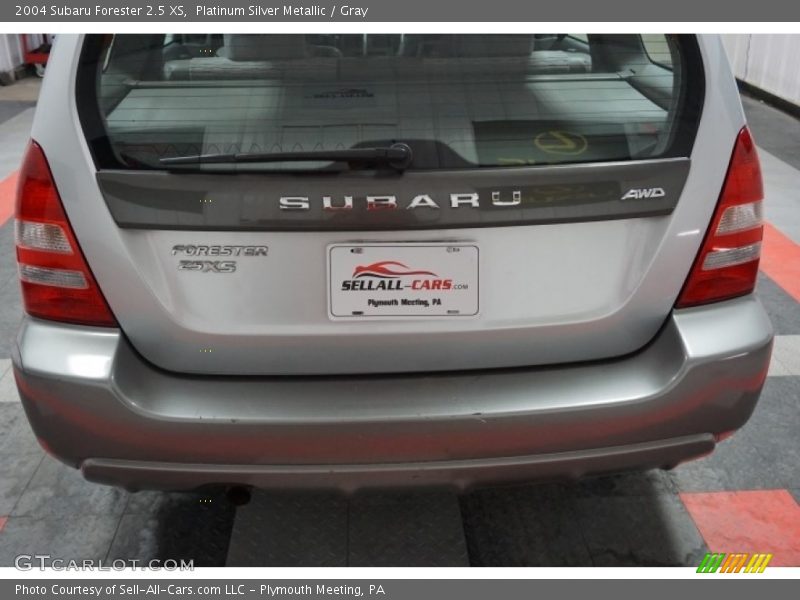 Platinum Silver Metallic / Gray 2004 Subaru Forester 2.5 XS