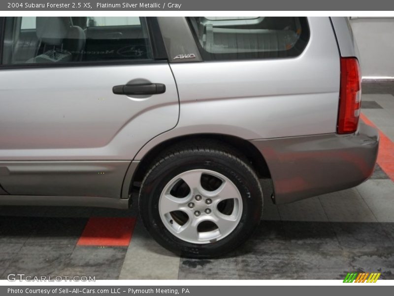Platinum Silver Metallic / Gray 2004 Subaru Forester 2.5 XS