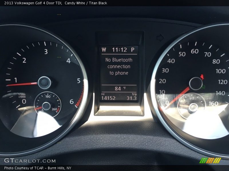 Candy White / Titan Black 2013 Volkswagen Golf 4 Door TDI
