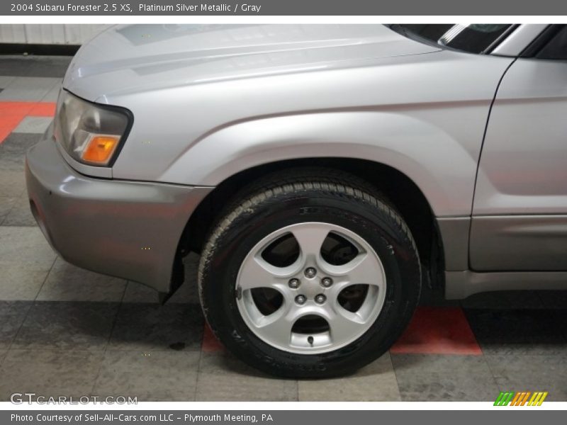 Platinum Silver Metallic / Gray 2004 Subaru Forester 2.5 XS