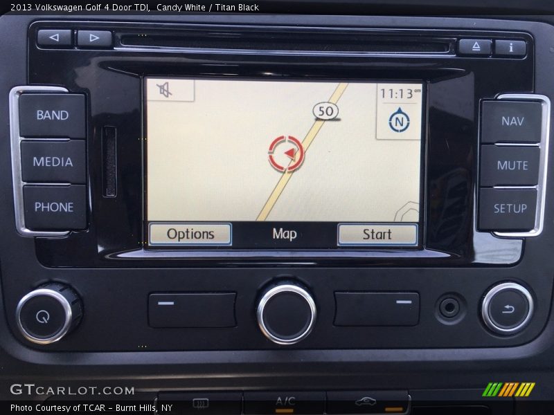 Candy White / Titan Black 2013 Volkswagen Golf 4 Door TDI