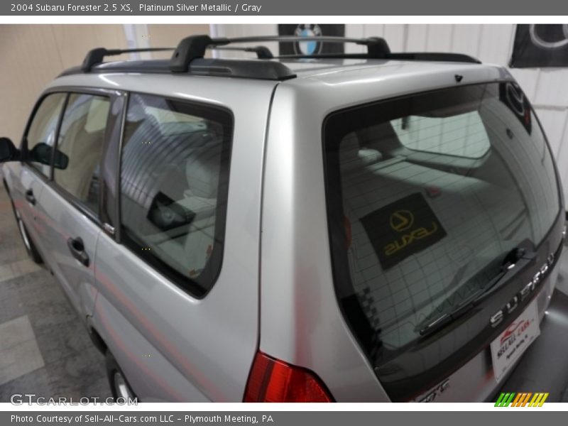 Platinum Silver Metallic / Gray 2004 Subaru Forester 2.5 XS