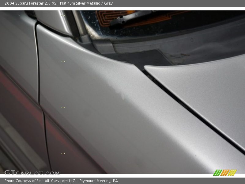Platinum Silver Metallic / Gray 2004 Subaru Forester 2.5 XS