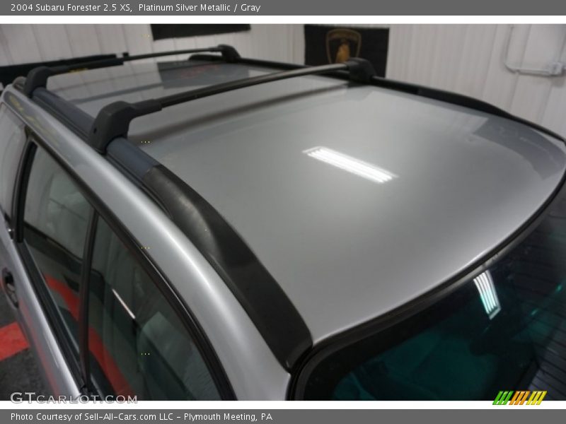 Platinum Silver Metallic / Gray 2004 Subaru Forester 2.5 XS