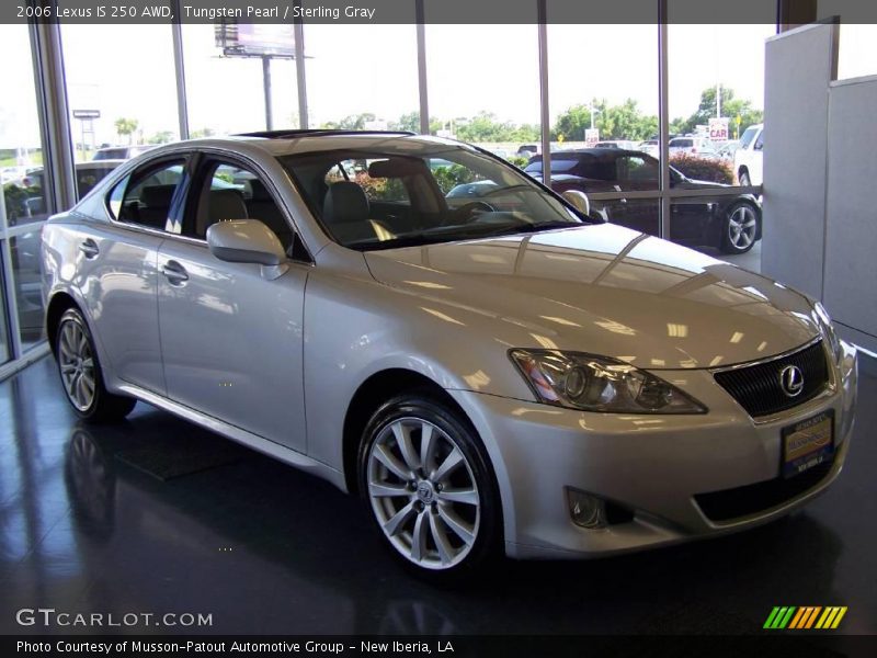 Tungsten Pearl / Sterling Gray 2006 Lexus IS 250 AWD