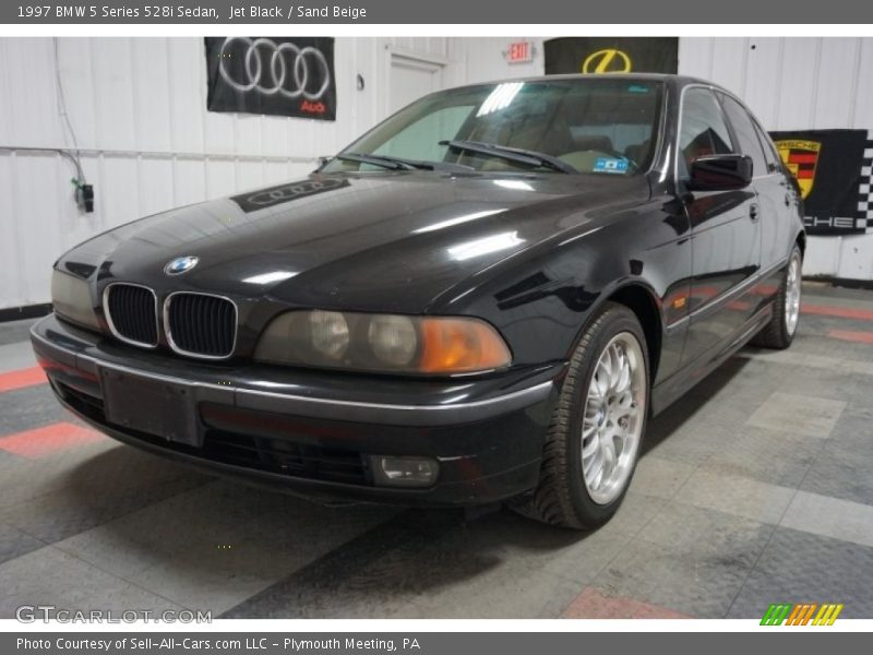 Jet Black / Sand Beige 1997 BMW 5 Series 528i Sedan