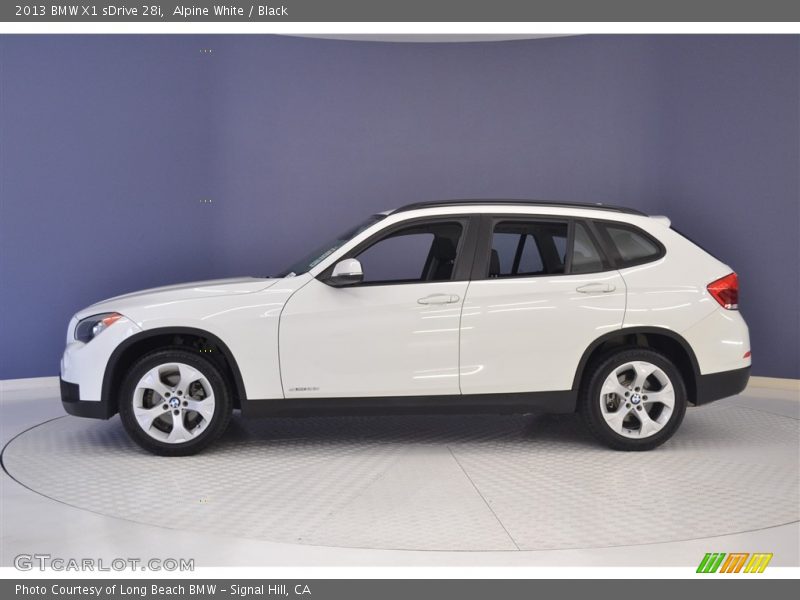 Alpine White / Black 2013 BMW X1 sDrive 28i