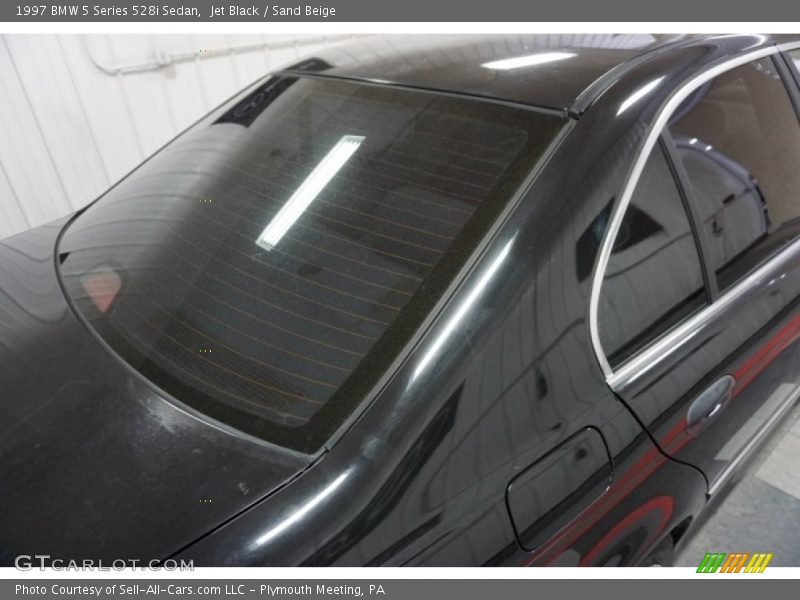 Jet Black / Sand Beige 1997 BMW 5 Series 528i Sedan