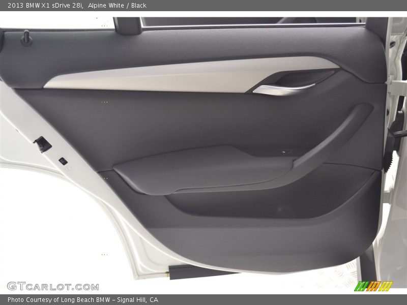 Alpine White / Black 2013 BMW X1 sDrive 28i