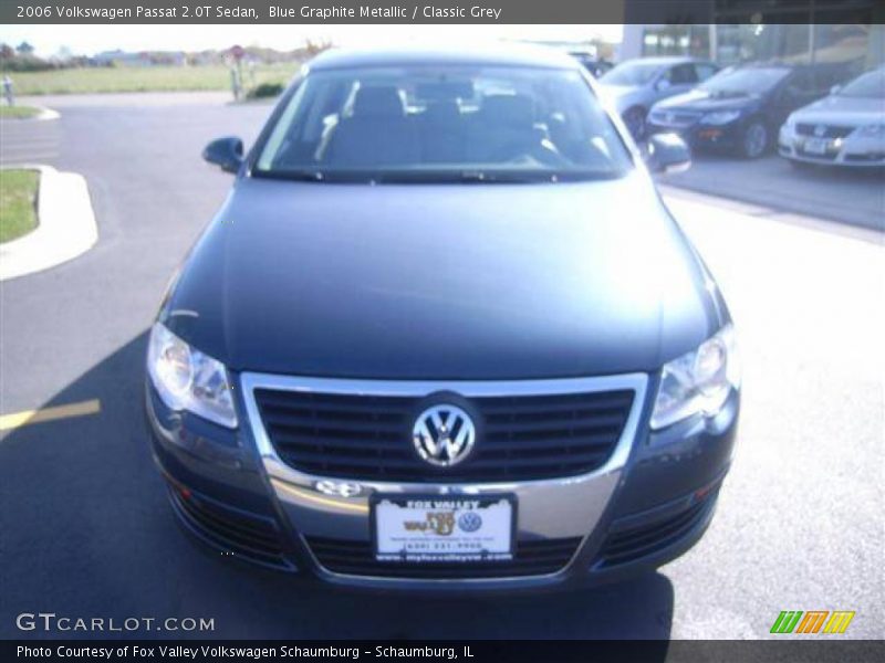 Blue Graphite Metallic / Classic Grey 2006 Volkswagen Passat 2.0T Sedan