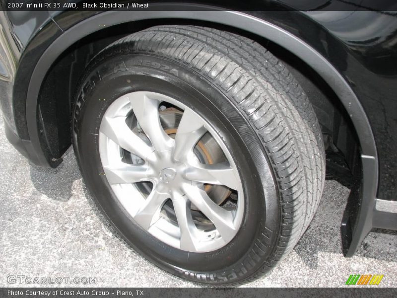 Black Obsidian / Wheat 2007 Infiniti FX 35 AWD