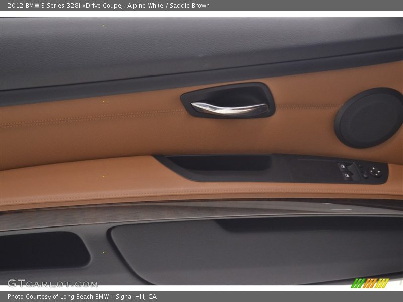 Alpine White / Saddle Brown 2012 BMW 3 Series 328i xDrive Coupe