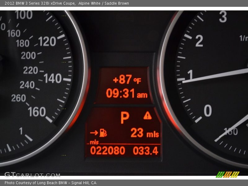 Alpine White / Saddle Brown 2012 BMW 3 Series 328i xDrive Coupe