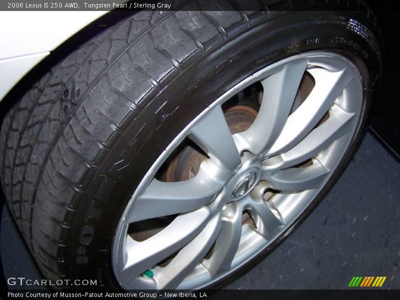 Tungsten Pearl / Sterling Gray 2006 Lexus IS 250 AWD