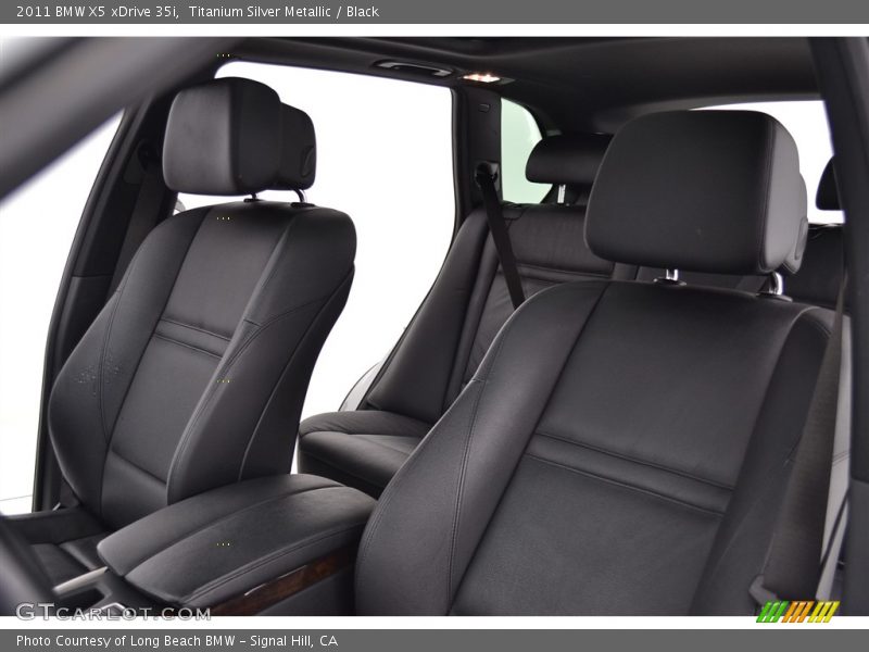 Titanium Silver Metallic / Black 2011 BMW X5 xDrive 35i