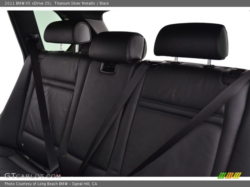 Titanium Silver Metallic / Black 2011 BMW X5 xDrive 35i