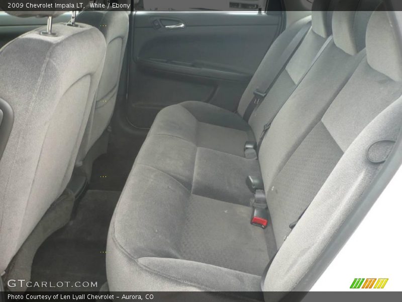 White / Ebony 2009 Chevrolet Impala LT