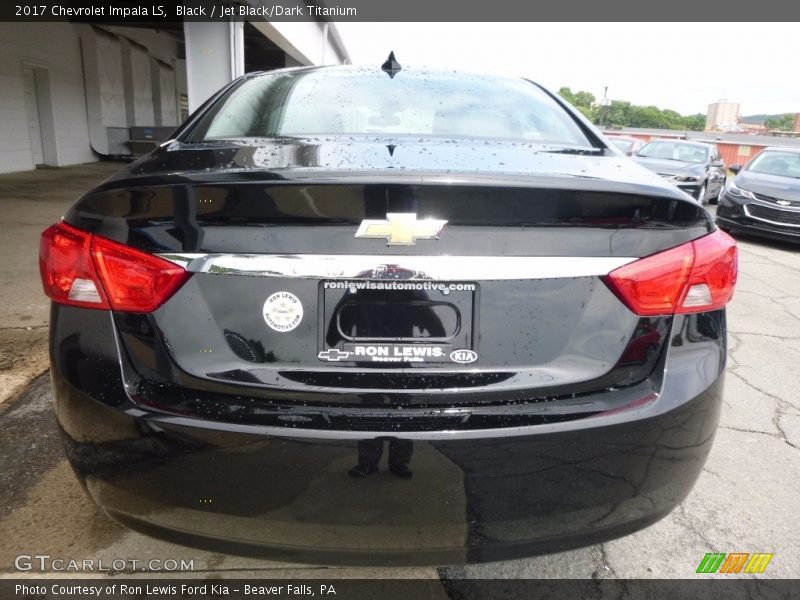Black / Jet Black/Dark Titanium 2017 Chevrolet Impala LS