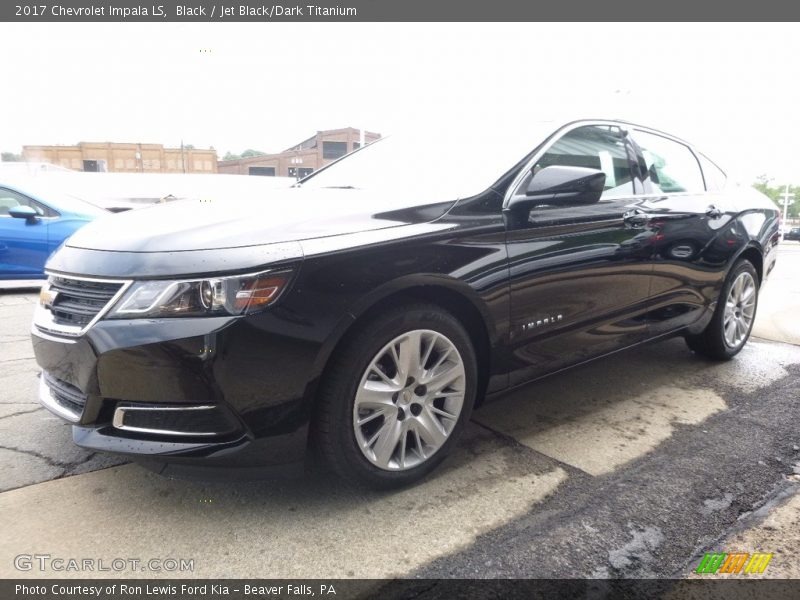 Black / Jet Black/Dark Titanium 2017 Chevrolet Impala LS