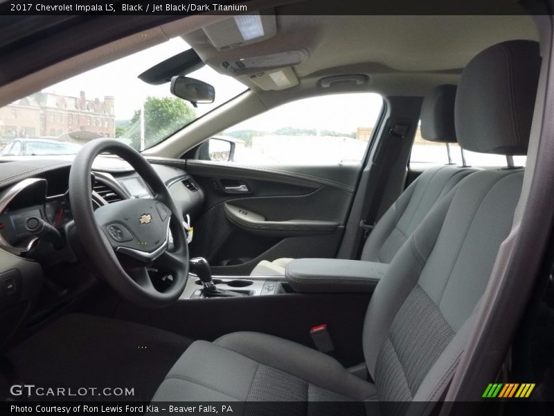 Black / Jet Black/Dark Titanium 2017 Chevrolet Impala LS
