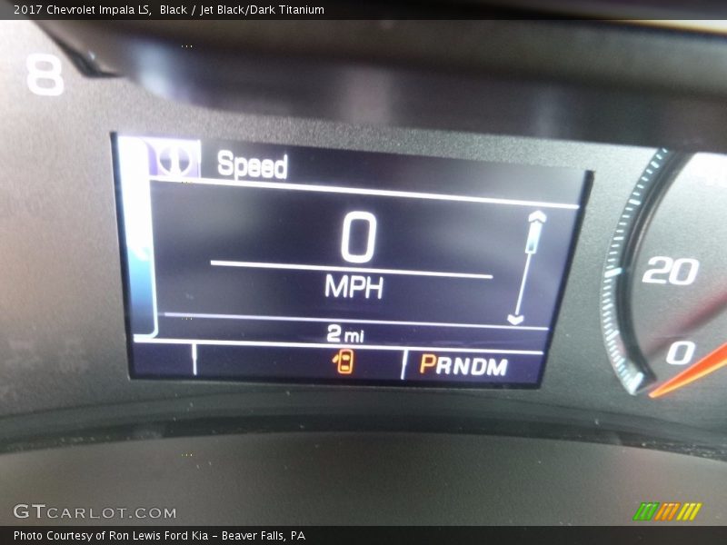 Black / Jet Black/Dark Titanium 2017 Chevrolet Impala LS