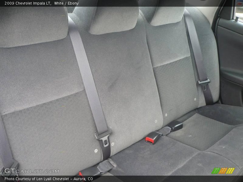 White / Ebony 2009 Chevrolet Impala LT